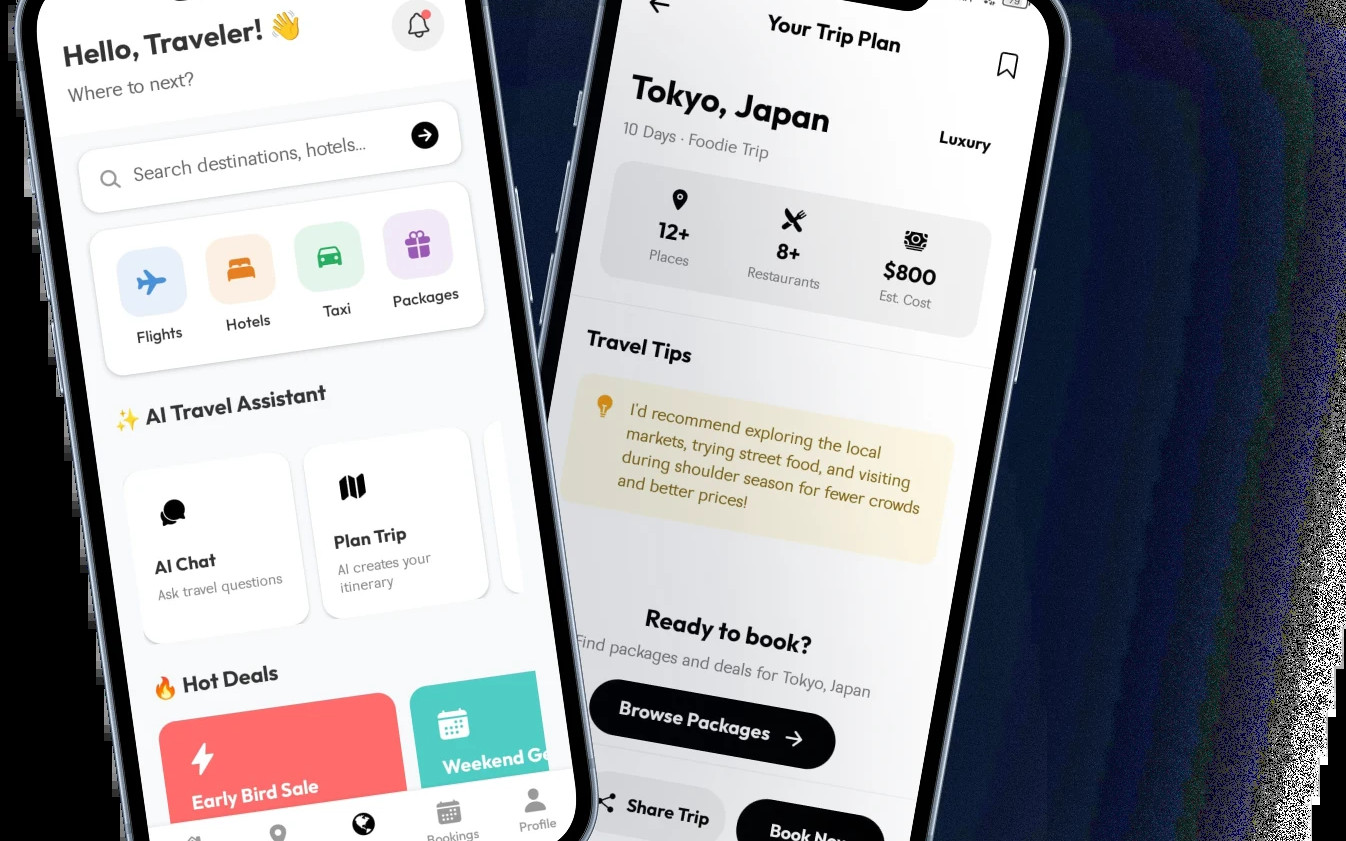AI Traveller Smart Booking — Mobile Product